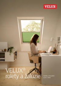 velux katalog roliet a žaluzii